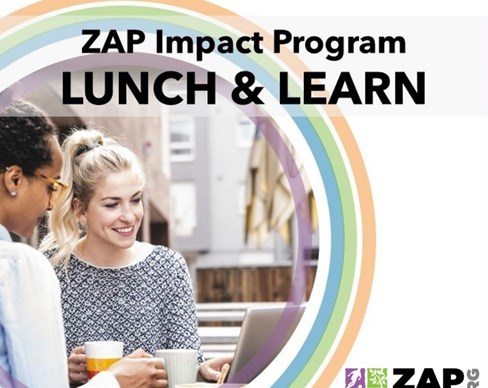 ZAP_Impact Program LUNCH & LEARN FA5{ ZAP„ IS YOU Q SALT LAKE COUNTY
