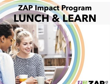 ZAP_Impact Program LUNCH & LEARN FA5{ ZAP„ IS YOU Q SALT LAKE COUNTY